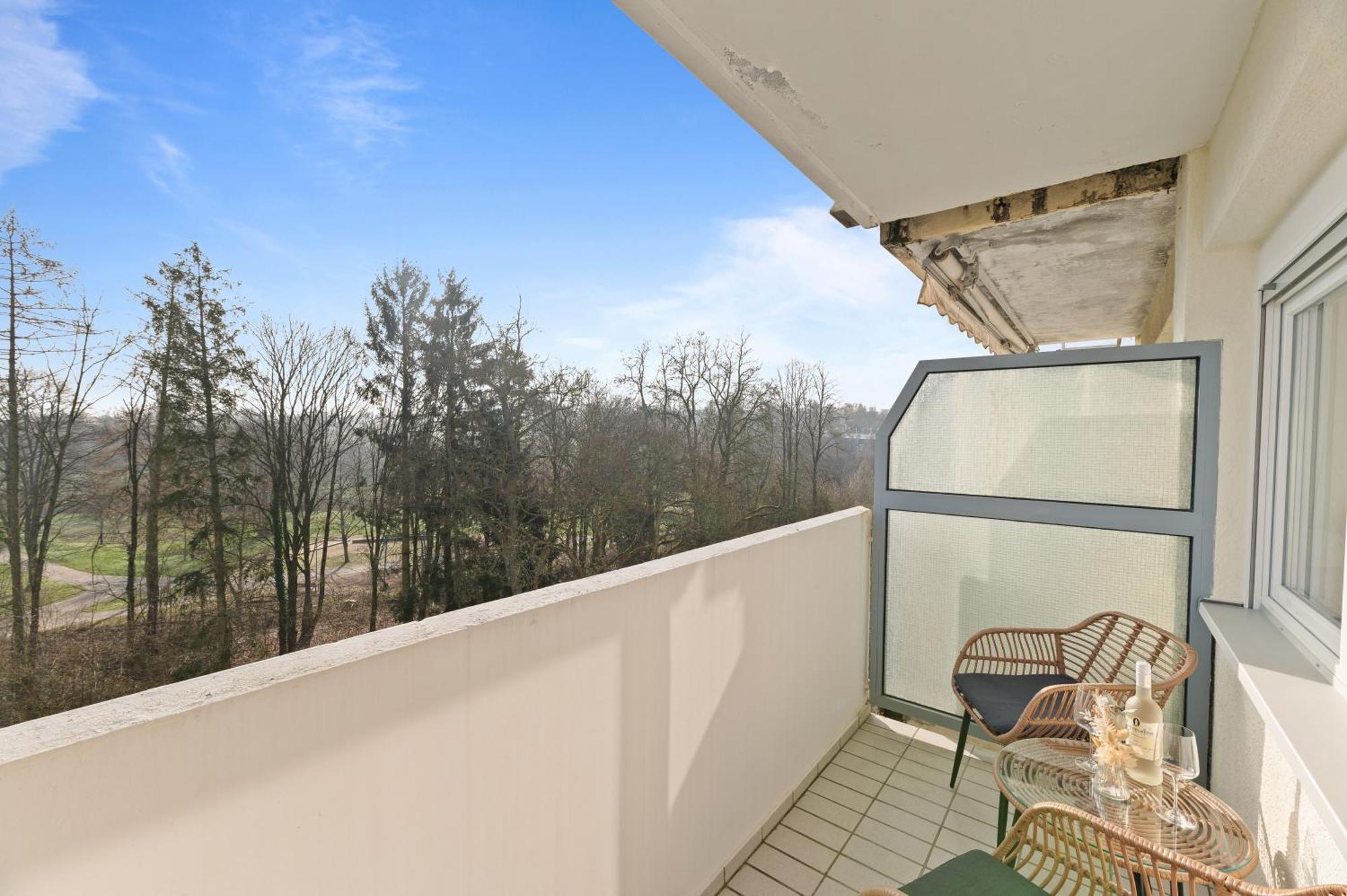 Roomfall Am Kurpark Mit Blick Ins Gruene-Parkplatz-Waschmaschine-Kueche-Wifi Bad Rappenau Exterior foto